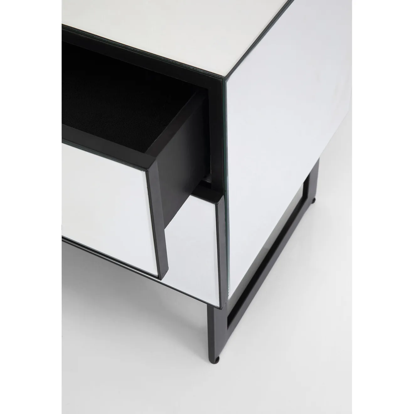 KARE Design Tables De Chevet|Petite Commode Soran Noir 49X50Cm