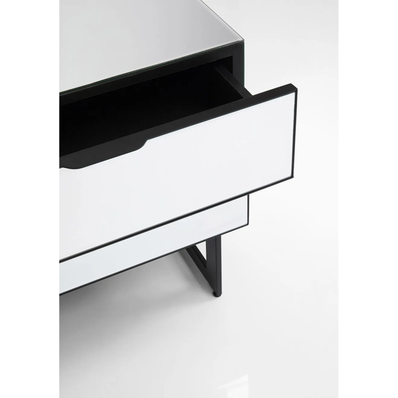 KARE Design Tables De Chevet|Petite Commode Soran Noir 49X50Cm