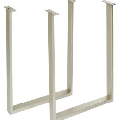 KARE Design Piètements De Tables|Pietement De Table Haute Tavola Argente (2/Set)