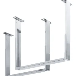 KARE Design Piètements De Tables|Pietement De Table Tavola Chrome (2 Pcs)