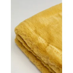 KARE Design Autres Textiles|Plaid Jaune 140X200Cm