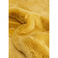 KARE Design Autres Textiles|Plaid Jaune 140X200Cm