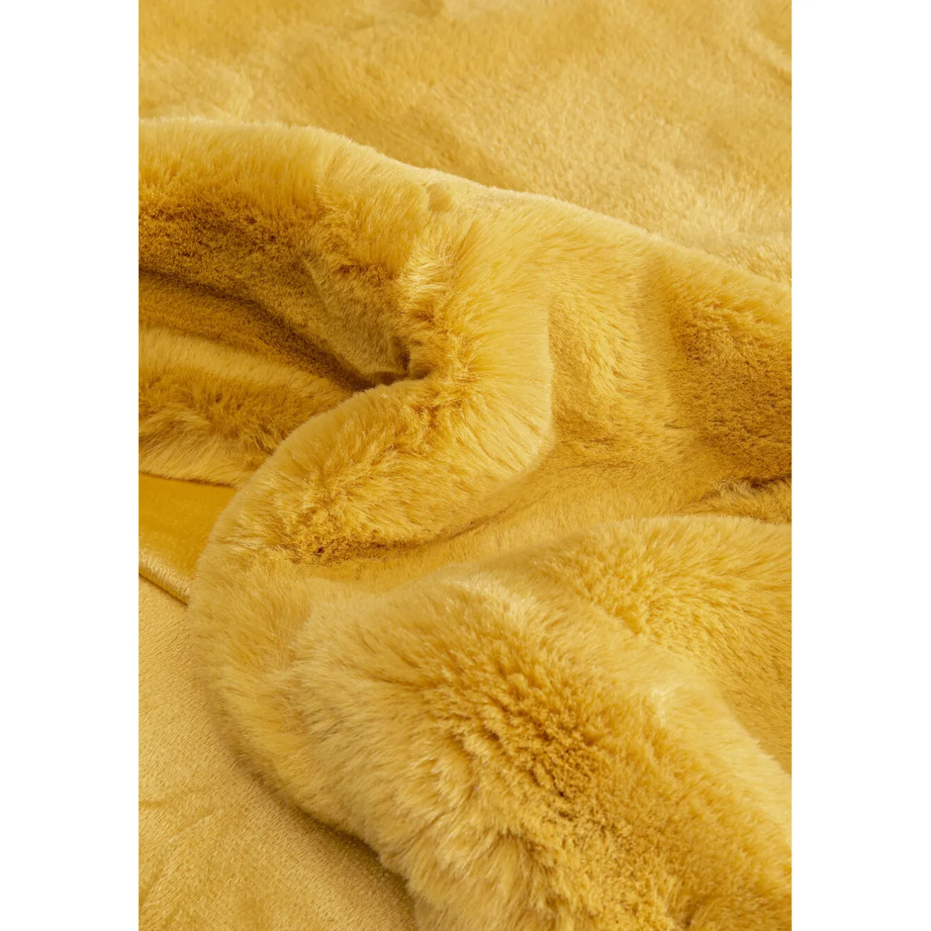 KARE Design Autres Textiles|Plaid Jaune 140X200Cm