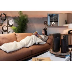 KARE Design Autres Textiles|Plaid Polar Blanc 140X200Cm