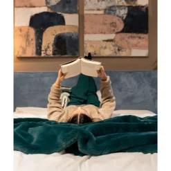 KARE Design Autres Textiles|Plaid Vert 140X200Cm