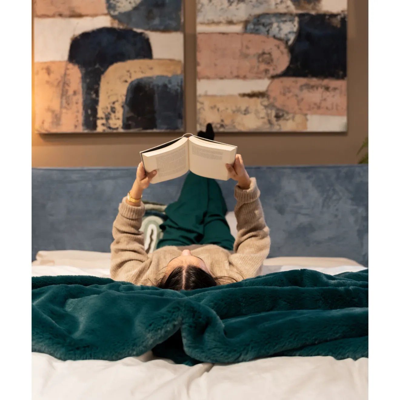 KARE Design Autres Textiles|Plaid Vert 140X200Cm