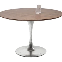 KARE Design Plateaux De Tables|Plateau De Table Invitation Rond Noyer O120Cm
