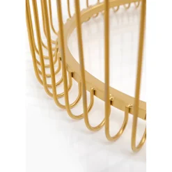 KARE Design Caches Pots|Porte-Plantes Wire Dore 44Cm