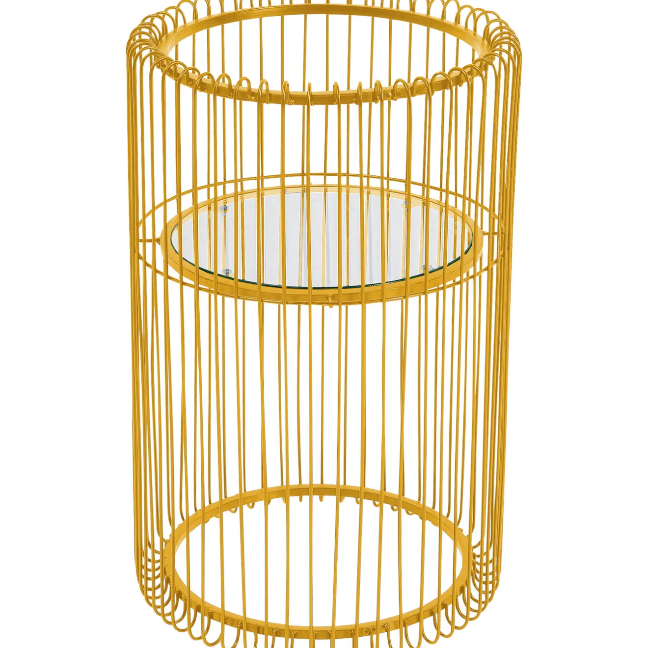 KARE Design Caches Pots|Porte-Plantes Wire Dore 57Cm
