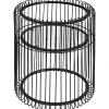 KARE Design Caches Pots|Porte-Plantes Wire Noir 44Cm