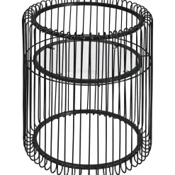 KARE Design Caches Pots|Porte-Plantes Wire Noir 44Cm