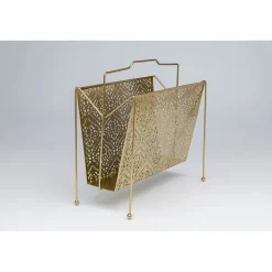 KARE Design Porte Revues|Porte-Revues Basket Dore Gm