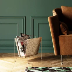 KARE Design Porte Revues|Porte-Revues Basket Dore Gm