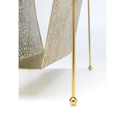 KARE Design Porte Revues|Porte-Revues Basket Dore Gm