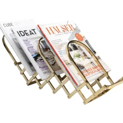 KARE Design Porte Revues|Porte-Revues Flex Dore