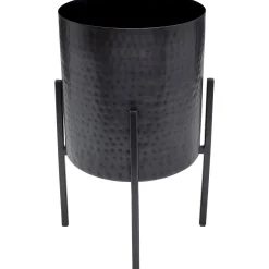 KARE Design Caches Pots|Pot A Plantes Mynah Noir 42Cm