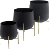 KARE Design Caches Pots|Pot A Plantes Valeria (3/Set)