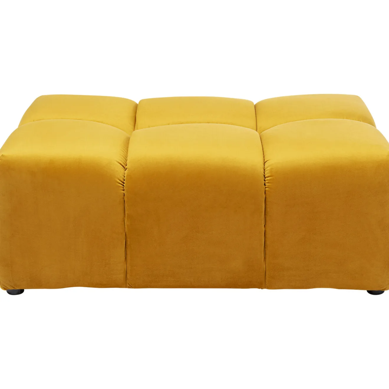 KARE Design Tabourets|Pouf Belami Velours Ambre