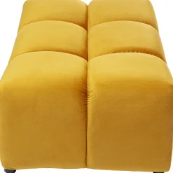 KARE Design Tabourets|Pouf Belami Velours Ambre