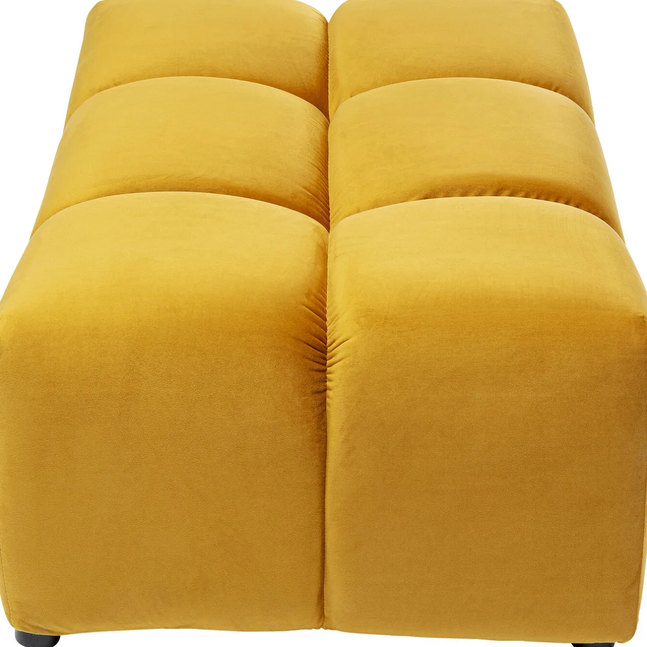 KARE Design Tabourets|Pouf Belami Velours Ambre