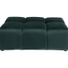 KARE Design Tabourets|Pouf Belami Velours Vert Fonce