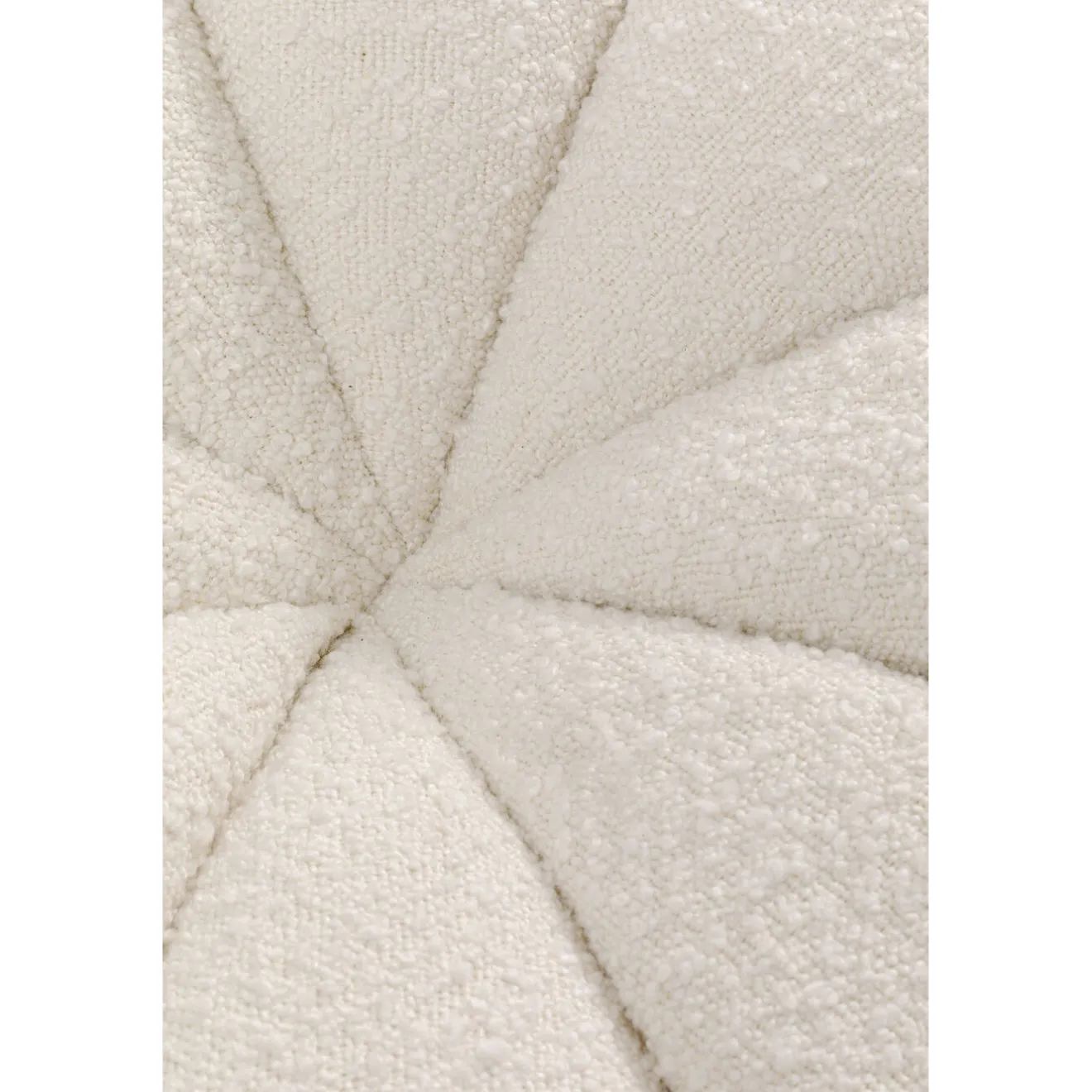 KARE Design Tabourets|Pouf Peppo Lounge Blanc O76Cm