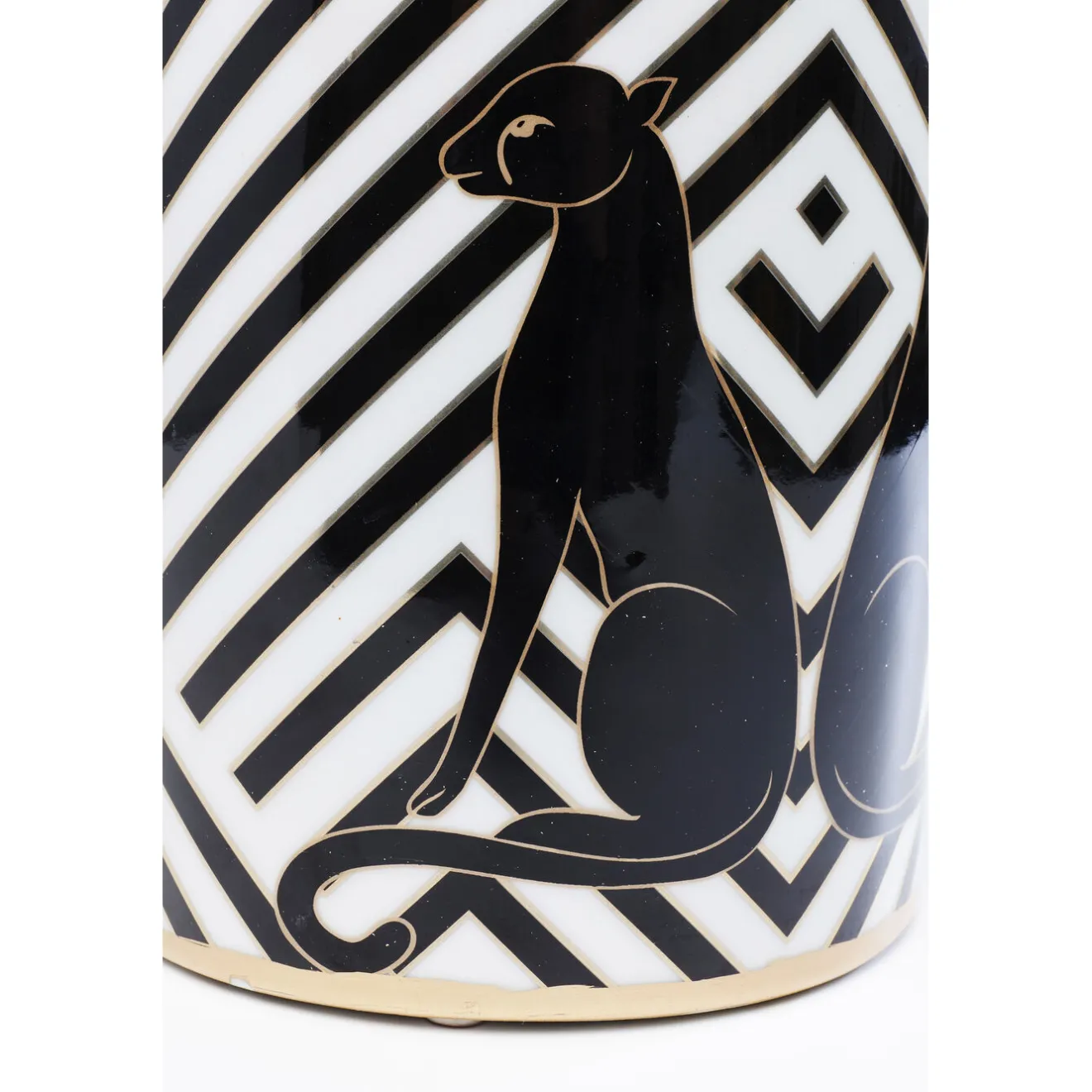 KARE Design Boîtes Décoratives|Recipient Décoratif Panther 25Cm