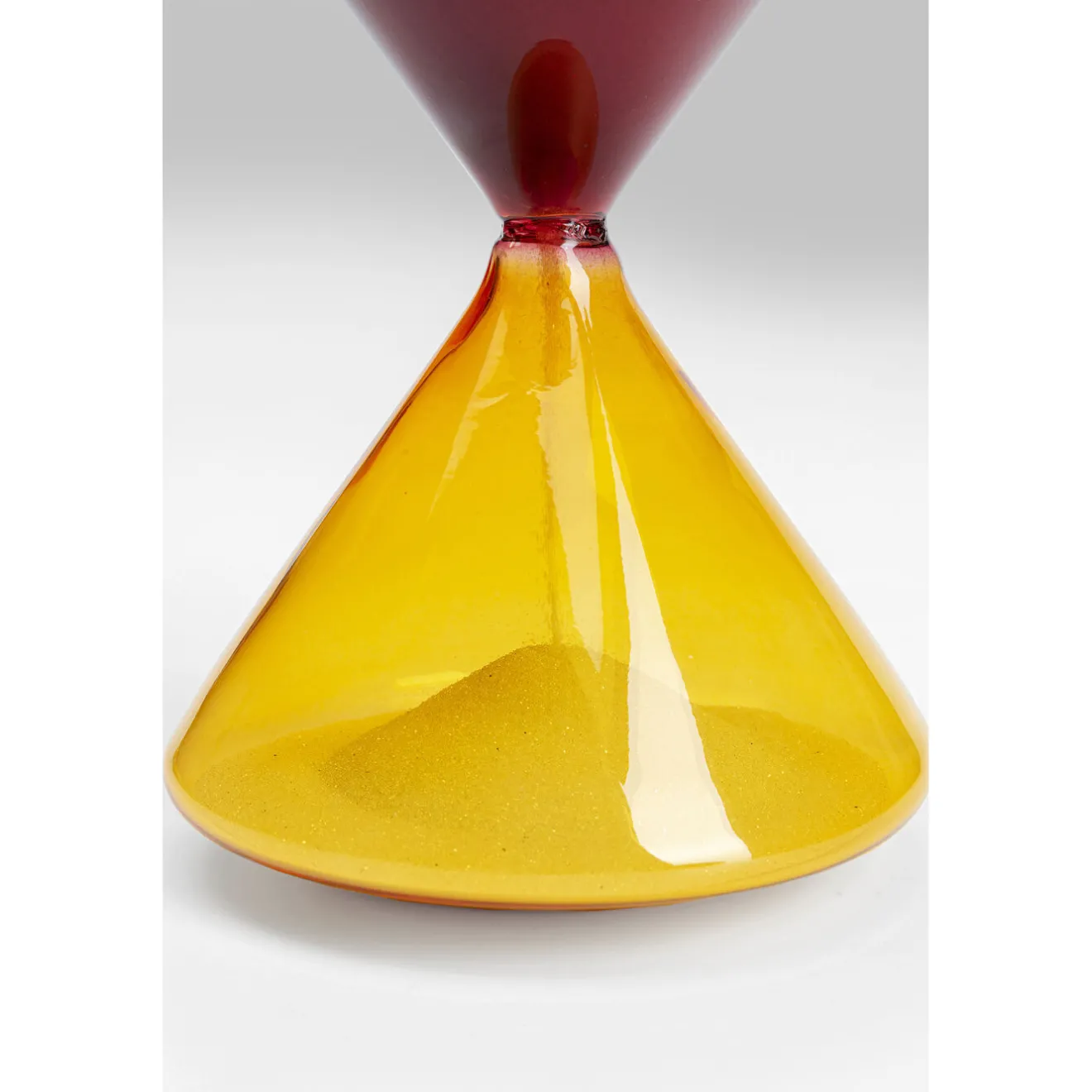 KARE Design Sabliers|Sablier Timer Rouge-Orange 18Cm