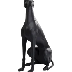 KARE Design Figurines Décoratives|Sculpture Greyhound Oskar Noir 180