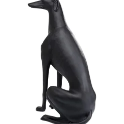 KARE Design Figurines Décoratives|Sculpture Greyhound Oskar Noir 180