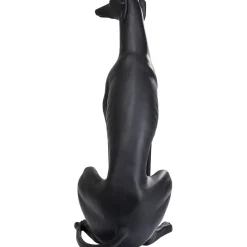 KARE Design Figurines Décoratives|Sculpture Greyhound Oskar Noir 180