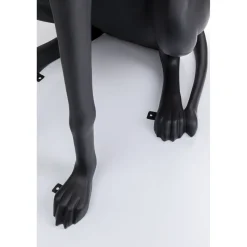 KARE Design Figurines Décoratives|Sculpture Greyhound Oskar Noir 180