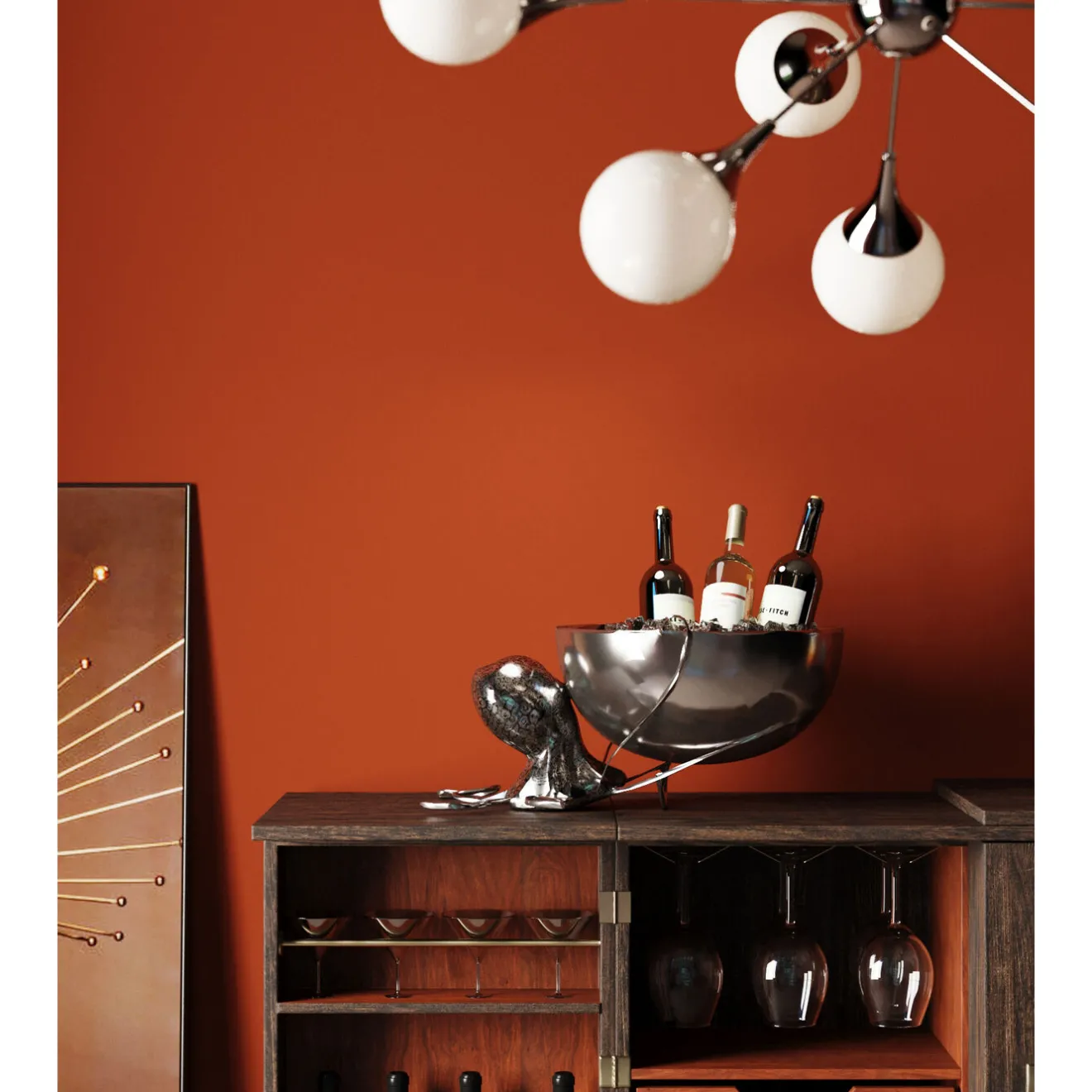 KARE Design Seaux À Champagne|Seau À Champagne Octopus O 45Cm