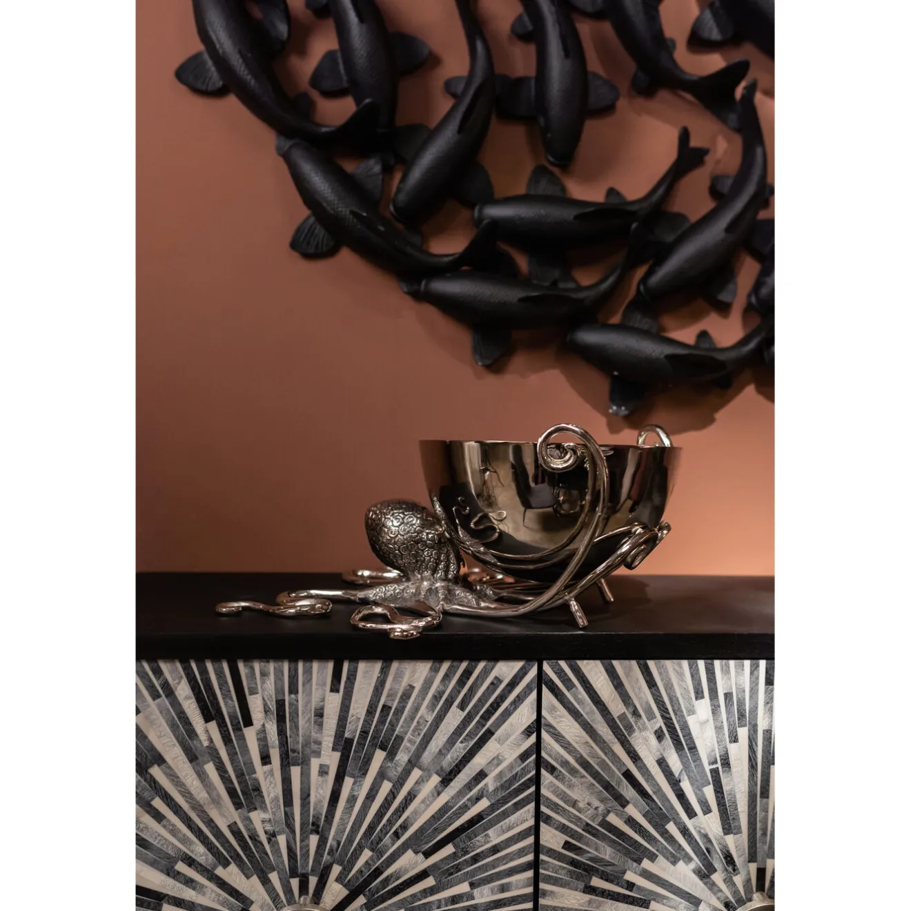 KARE Design Seaux À Champagne|Seau À Champagne Octopus O 45Cm