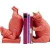 KARE Design Serre Livres|Serre-Livres Hippo Fuchsia (2/Set)