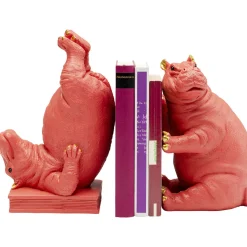 KARE Design Serre Livres|Serre-Livres Hippo Fuchsia (2/Set)