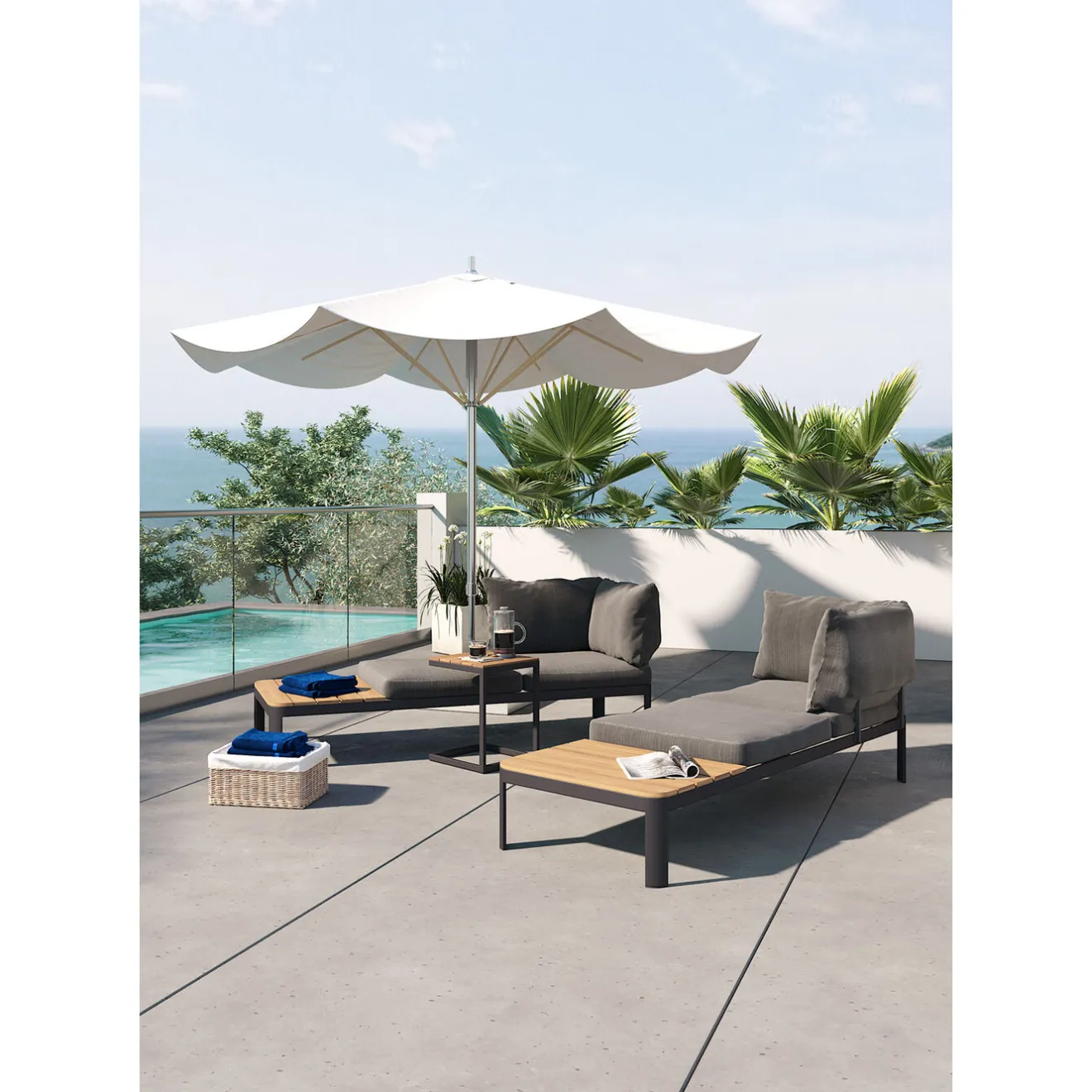 KARE Design Mobilier Lounge|Set Happy Day Flexible (3-Pcs)