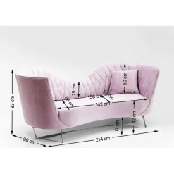 KARE Design 3 Places|Sofa Cabaret 3-Places