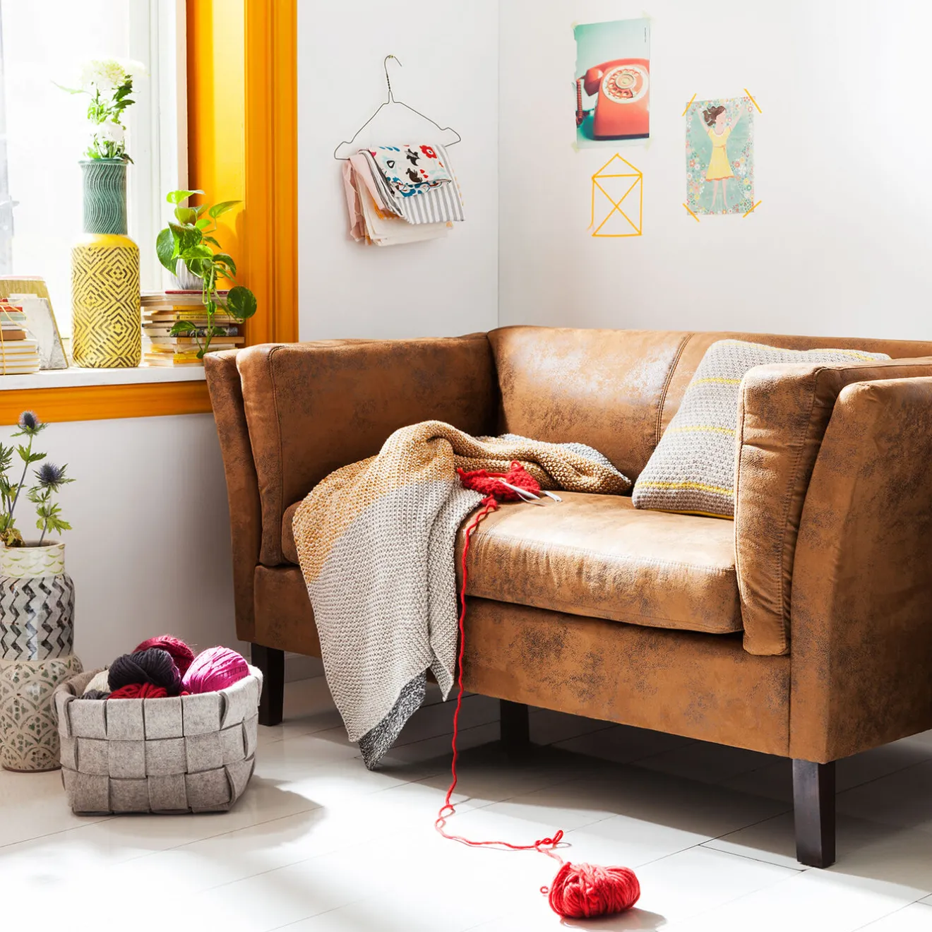 KARE Design 2 Places|Sofa Canapése 2 Places Vintage Smart