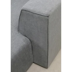KARE Design Canapés D'Angle|Sofa Infinity Meridienne Droite Gris