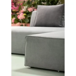 KARE Design Canapés D'Angle|Sofa Infinity Meridienne Droite Gris