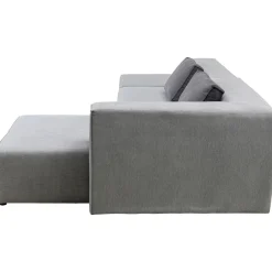 KARE Design Canapés D'Angle|Sofa Infinity Meridienne Droite Gris