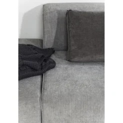 KARE Design Canapés D'Angle|Sofa Infinity Meridienne Droite Gris