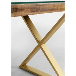 KARE Design Piètements De Tables|Structure Tavola Cross Laiton (2/Set)
