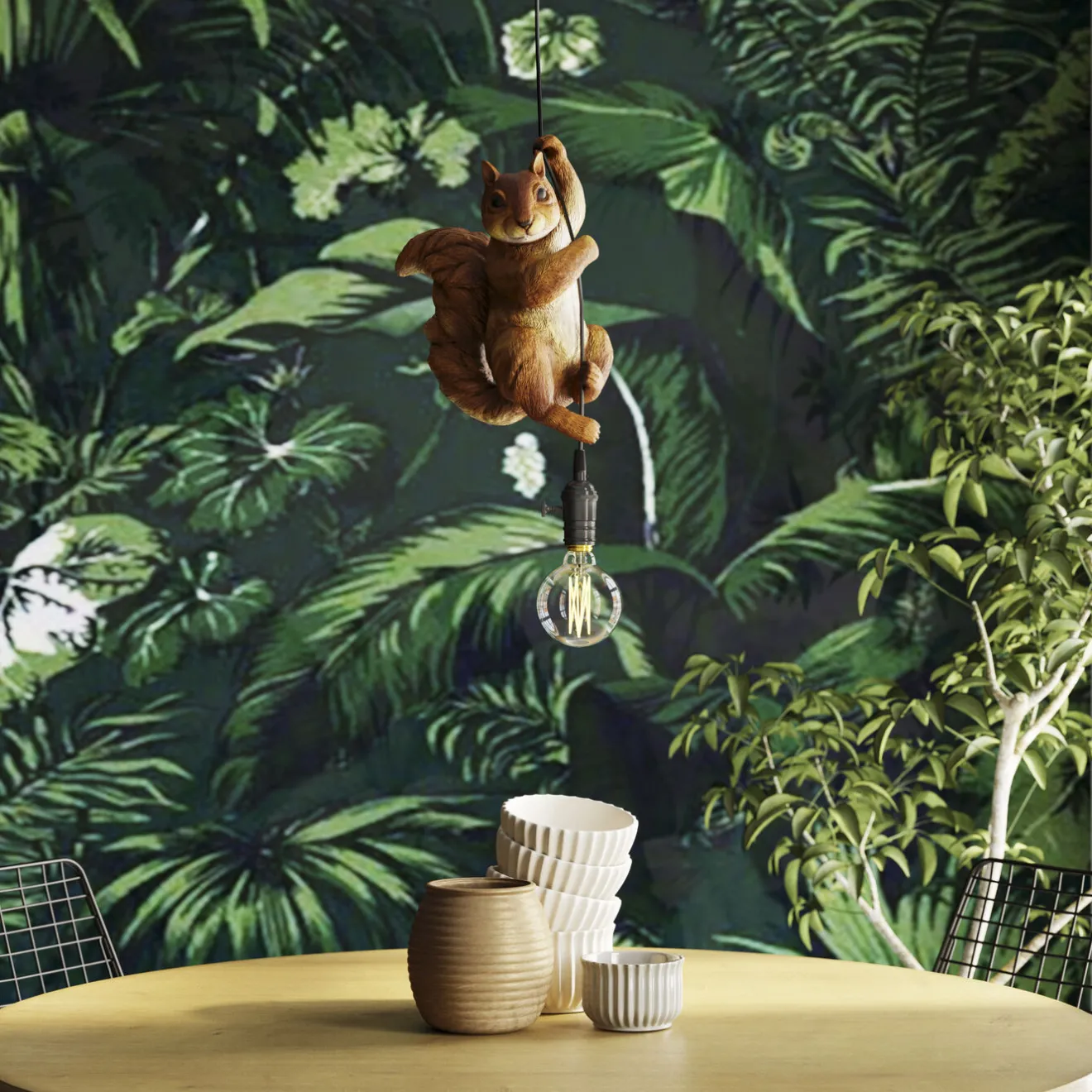 KARE Design Suspensions|Suspension Animal Squirrel 20Cm