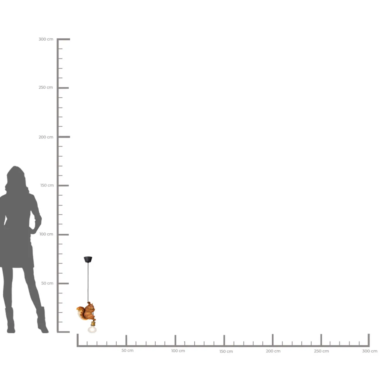 KARE Design Suspensions|Suspension Animal Squirrel 20Cm