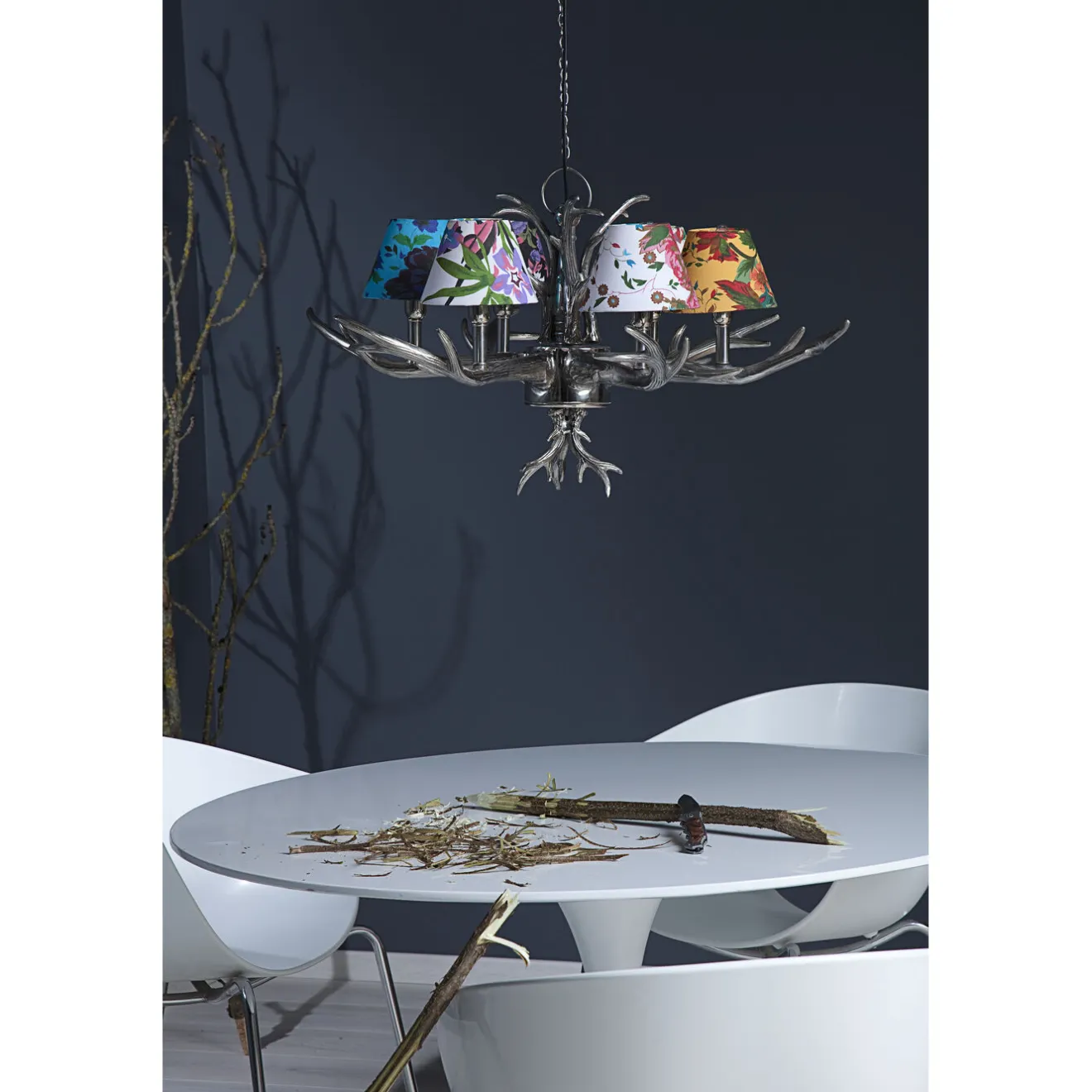 KARE Design Suspensions|Suspension Antler Flowers 6