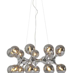 KARE Design Suspensions|Suspension Atomic Balls Argente O74Cm