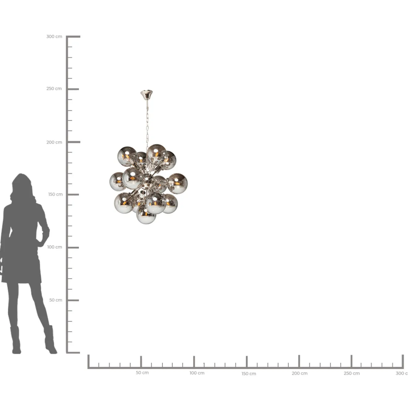 KARE Design Suspensions|Suspension Atomic O72Cm