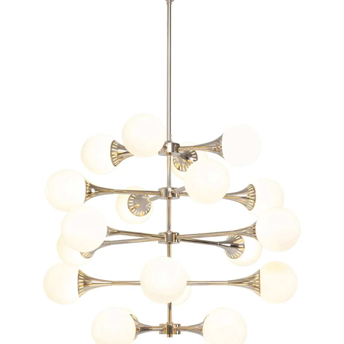 KARE Design Suspensions|Suspension Bulb Fiction 20 Argente O102Cm